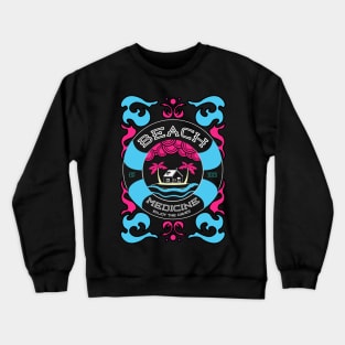 BEACH MEDICINE enjoy the waves Re:Color 4 Crewneck Sweatshirt